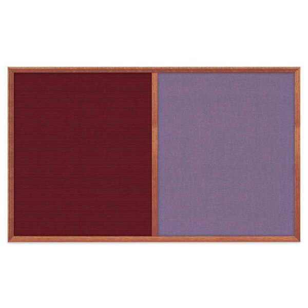 Slim Style Indoor Enclosed Corkboard, 18